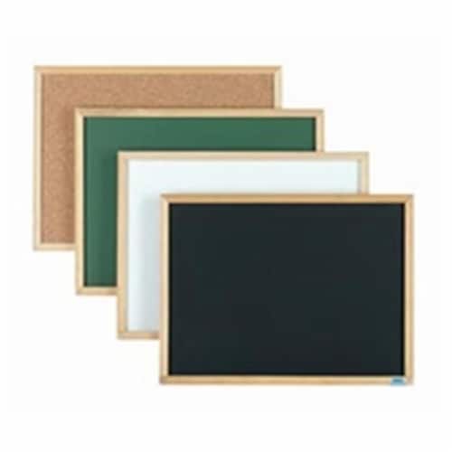 Aarco Products  Economy Series Wood Frame Markerboard Perspective: front