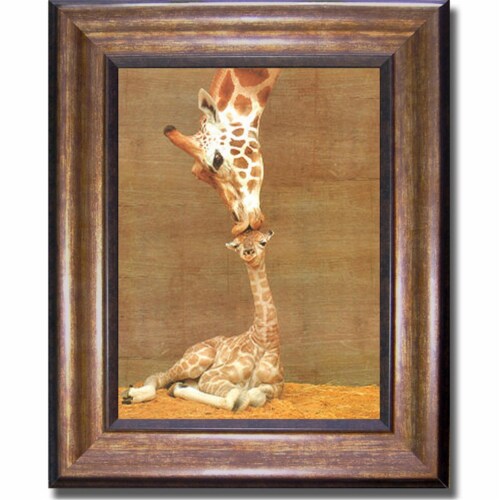 Artistic Home Gallery 1216541BR First Kiss By Ron D Raine Premium Bronze Framed Canvas Wall A Perspective: front