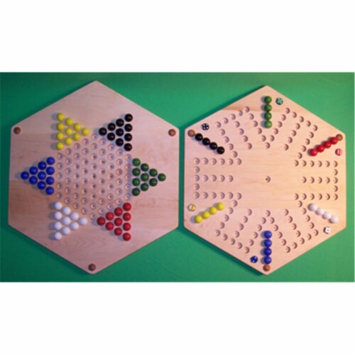 Wooden marble best sale game board aggravation