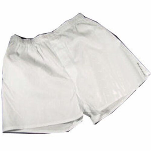 DDI 912279 Cotton Plus Boxer Shorts - White  Large Case of 36 Perspective: front