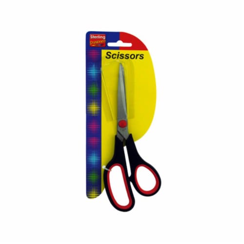 Bulk Buys  Stainless Steel Scissors With Plastic Handle -Pack of 36 Perspective: front
