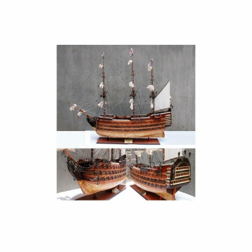 Old Modern Handicrafts  HMS Victory XL Model Boat Perspective: front
