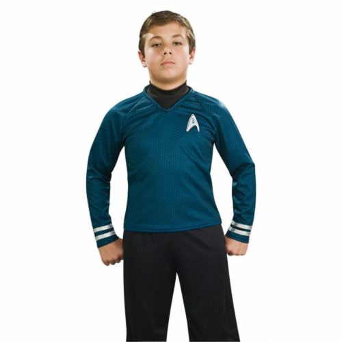 Costumes For All Occasions Ru883592Sm Star Trek Chld Dlx Blu Cost Sm Perspective: front