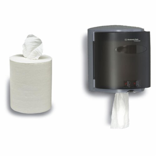Kimberly-Clark KCC 01032 Scott Ctr-Pl/Rl Ctrl Twl 6.8In 1P white 6/700 Perspective: front