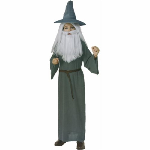 Costumes For All Occasions Hobbit Gandalf Child Medium (Wig and Beard Sold Seperately) Perspective: front