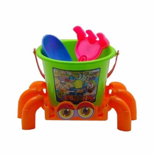 Sunshine Trading BT-15 Crab Sand Toy - 4 Piece Set Perspective: front