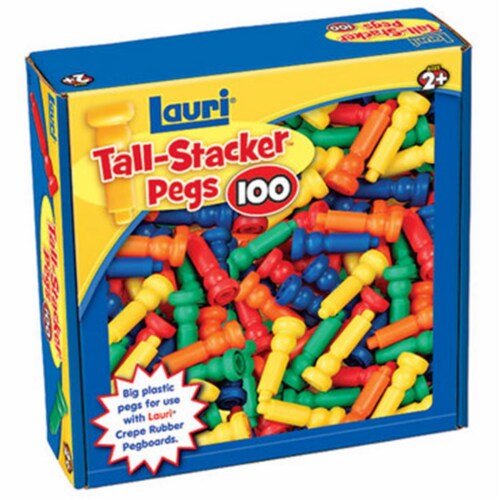 Patch Products 2439 Tall-Stacker Pegs - 100 Pack Perspective: front