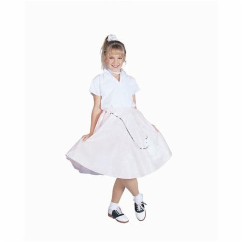 RG Costumes 91138-V-S Purple Poodle Skirt With Shirt Costume - Size Child-Small Perspective: front