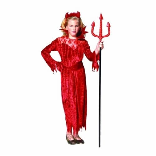 RG Costumes 91242-M Midnight Flame Costume - Size Child Medium 8-10 Perspective: front
