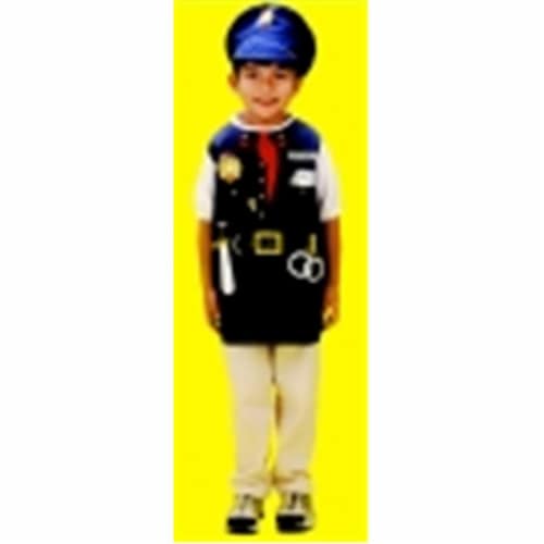Dexter Toys Police Officer Costume Perspective: front