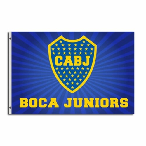 Boca Juniors FLAGBJ Flag Perspective: front