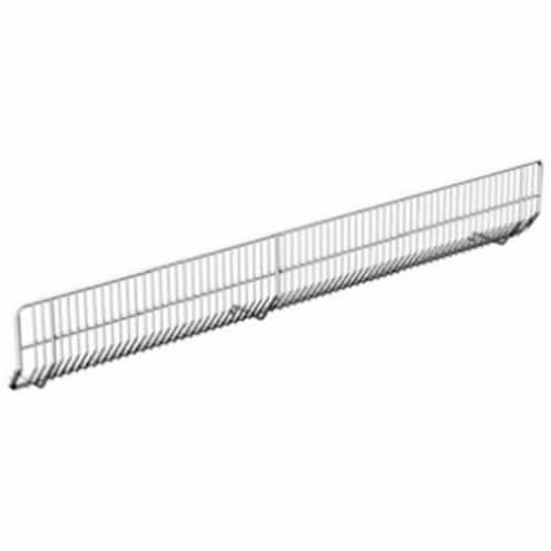 Lozier Store Fixtures WBF33 BCP 3 W ft. x 3 H in. Lozier Wire Bin Front - Pack Of 20 Perspective: front