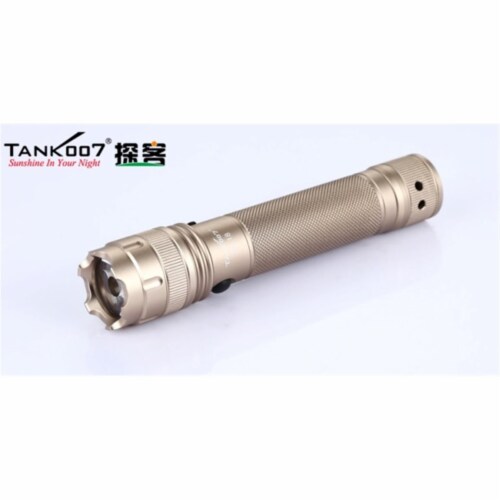 TANK007 Lighting TC18 Q5 Rechargeable Flashlight- 230Lm - 5 Mode Perspective: front
