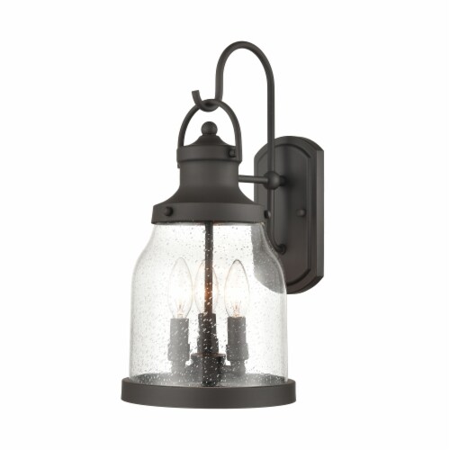 Renford 18'' High 3-Light Outdoor Sconce - Architectural Bronze Perspective: front