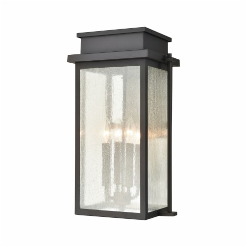 Braddock 20'' High 4-Light Outdoor Sconce - Architectural Bronze Perspective: front