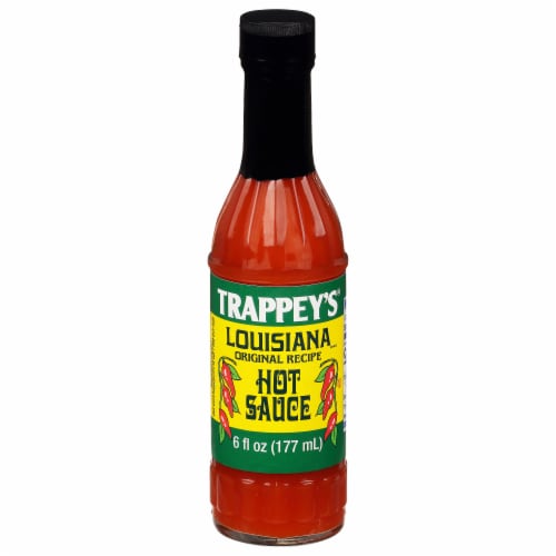 6 BOTTLES Trappeys Louisiana Original Recipe Hot Sauce 6 oz Pork BBQ Pepper  – JT Outfitters