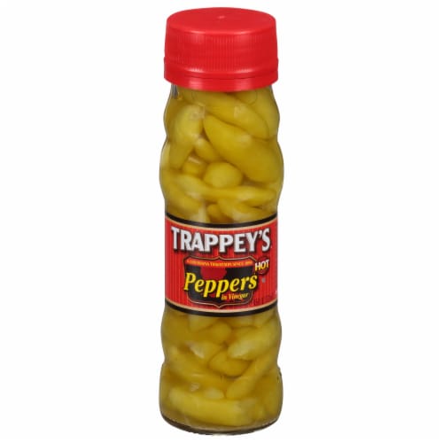 Trappey's® Hot Peppers in Vinegar Perspective: front