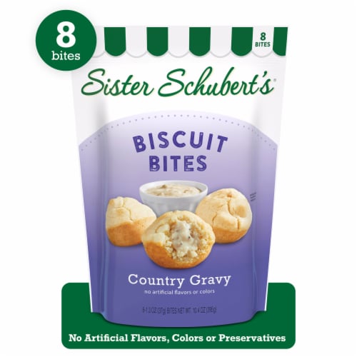 Sister Schubert’s Country Gravy Biscuit Bites Perspective: front