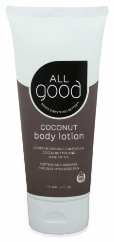 All Good Coconut Organic Body Lotion Perspective: front