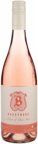 Carmel Road Winery Barrymore Rose of Pinot Noir Perspective: front