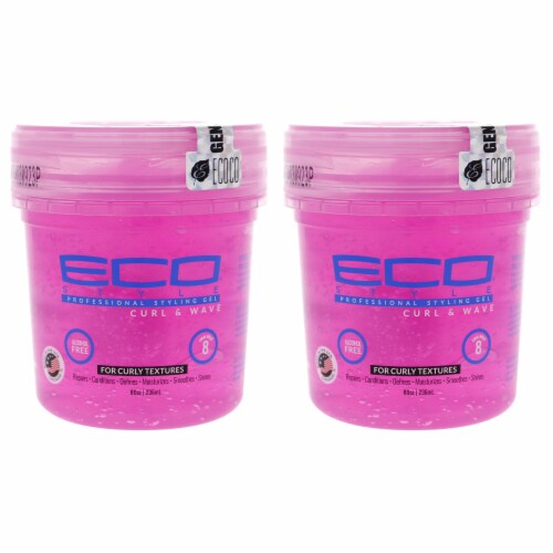 Eco Style Gel - Curl and Wave by Ecoco for Unisex - 8 oz Gel - Pack of 2, 8  oz - Ralphs