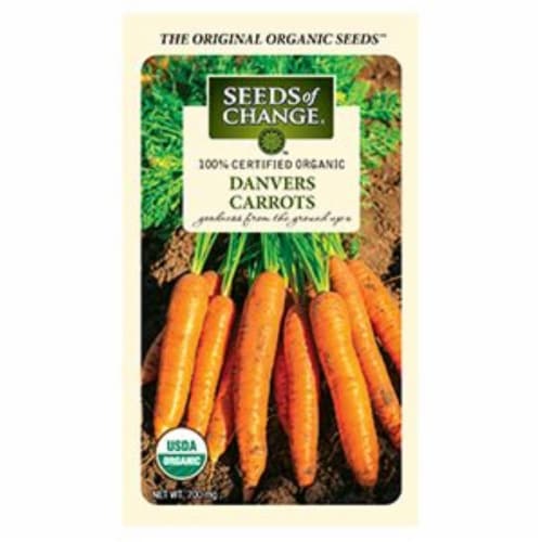 Seeds of Change Danvers Carrot Seeds Perspective: front