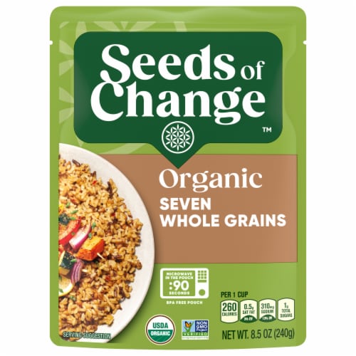 Seeds of Change™ Organic Seven Whole Grains Rice Blend Perspective: front