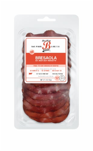 Brooklyn Cured® Presliced Bresaola Perspective: front