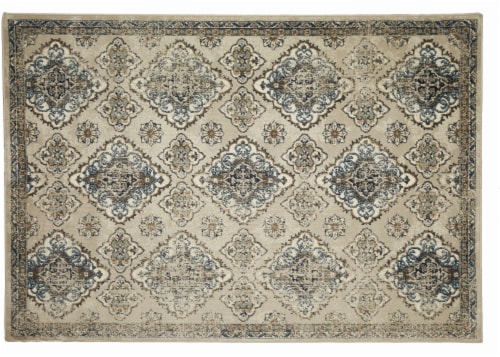 Oriental Weavers Westridge Area Rug - Blue Perspective: front