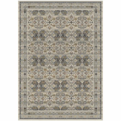 Oriental Weavers Georgian Persian Area Rug - Ivory / Gray Perspective: front