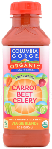 Columbia Gorge Organic Carrot Beet Celery Juice Blend Perspective: front