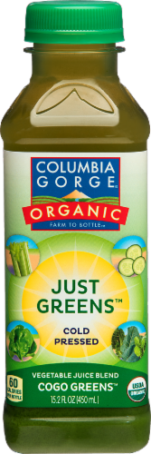 Columbia Gorge Organic Just® Green Goddess Juice Perspective: front