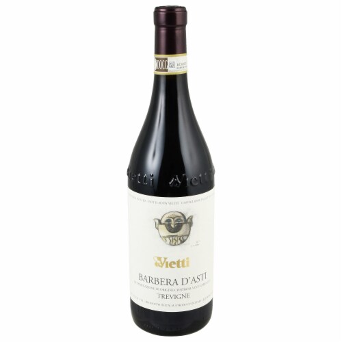 Vietti Barbera D'Asti Tre Vigne Italian Red Wine Perspective: front