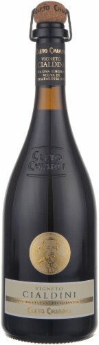 Cleto Chiarli Lambrusco Vigneto Cialdini Sparkling Red Wine Perspective: front