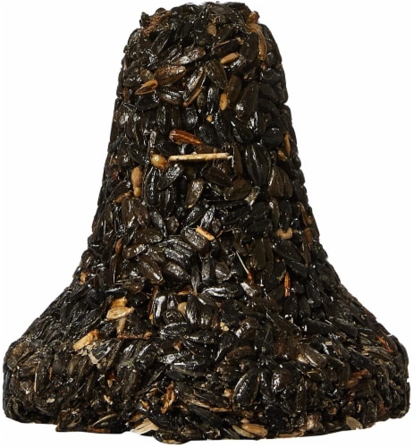 Pine Tree Farms 1310 Black Oil Sunflower Seed Bell with Net, 11-Ounce Perspective: front