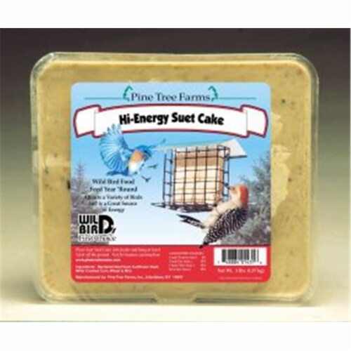 Pine Tree Farms Hi-energy Suet Cake 3 Pounds - 01431 Perspective: front