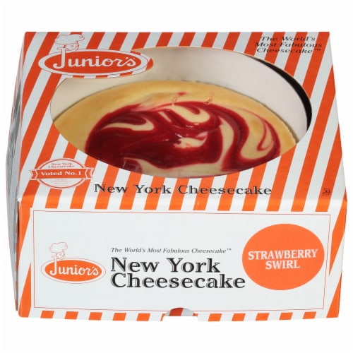 Junior’s® Strawberry Swirl Cheesecake