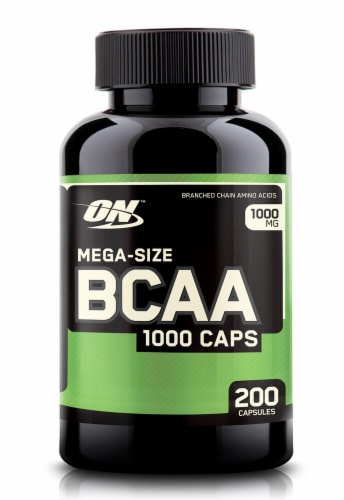 Optimum Nutrition  BCAA 1000 Caps Perspective: front