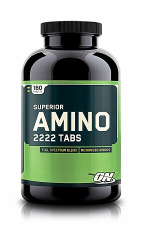Optimum Nutrition Superior Amino 2222 Tabs Perspective: front