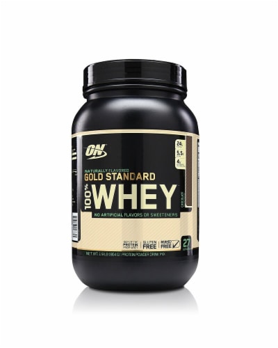 Optimum Nutrition Gold Standard 100% Whey™ Naturally Flavored Chocolate,  1.9 lbs - Fry's Food Stores