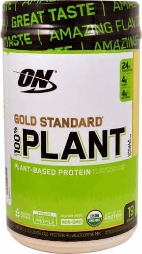 Optimum Nutrition Standard® 100% Plant Vanilla, Servings - Food 4 Less