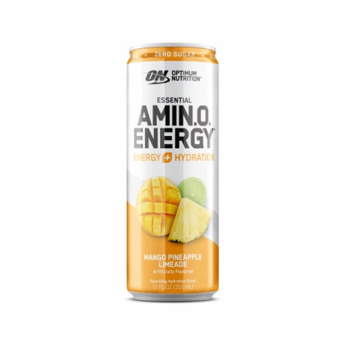 Optimum Nutrition™ Amino Energy Mango Pineapple Sparkling Limeade Perspective: front