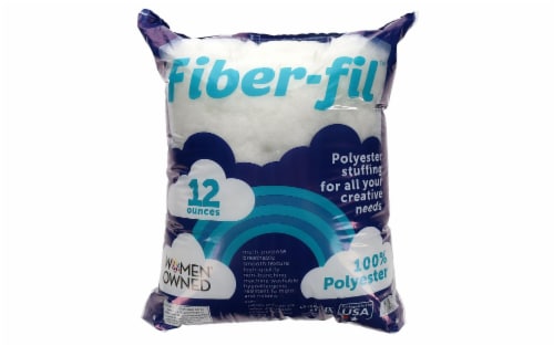 Leisure Arts Fiber-Fil™ Polyester Stuffing Perspective: front