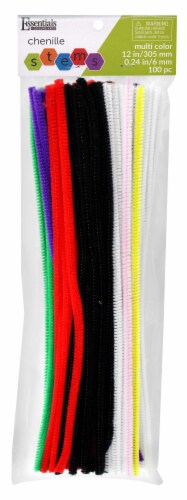 Essentials by Leisure Chenille Stems - Assorted, 100 ct - Fry's Food Stores