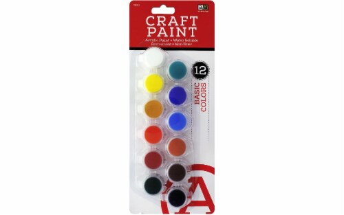 Essentials by Leisure Acrylic Paint Set Perspective: front