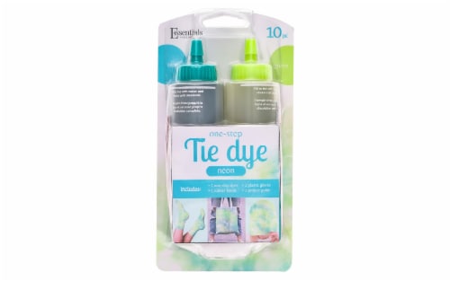 Essentials by Leisure Mini Neon 2 Color Tie Dye Kit Perspective: front