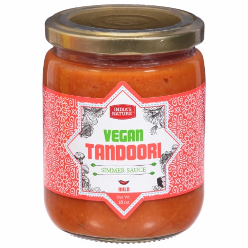 India's Nature™ Vegan Tandoori Simmer Sauce Perspective: front