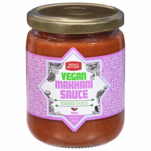 India’s Nature Mild Vegan Makhani Simmer Sauce Perspective: front