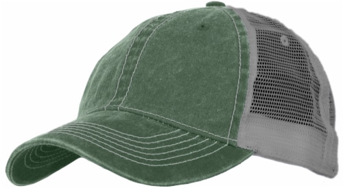 Ohiopyle Prints School Mesh Hat - Green Perspective: front