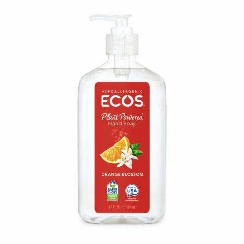 ECOS® Orange Blossom Hypoallergenic Hand Soap Perspective: front